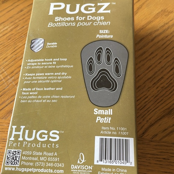Pugz Shoes for Dogs Size Small - Picture 6 of 7